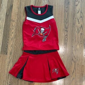 Buccaneers Cheerleader Outfit girls size 7/8